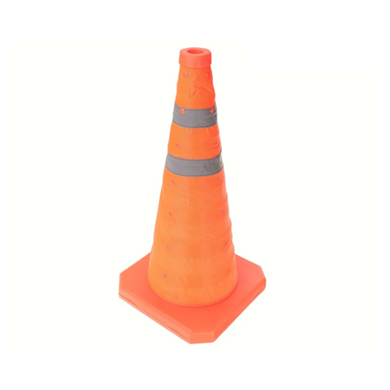Nón giao thông có thể thu gọn đa chức năng di động phản quang cường độ cao với đèn cảnh báo LED cắm vào gắn trên cho các hoạt động khẩn cấp và di động
