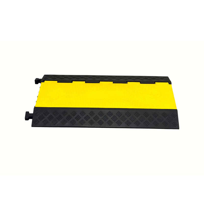 Khả năng chịu tải cao Đế cao su Pvc Flip Cover Bộ bảo vệ cáp hạng nặng 5 kênh