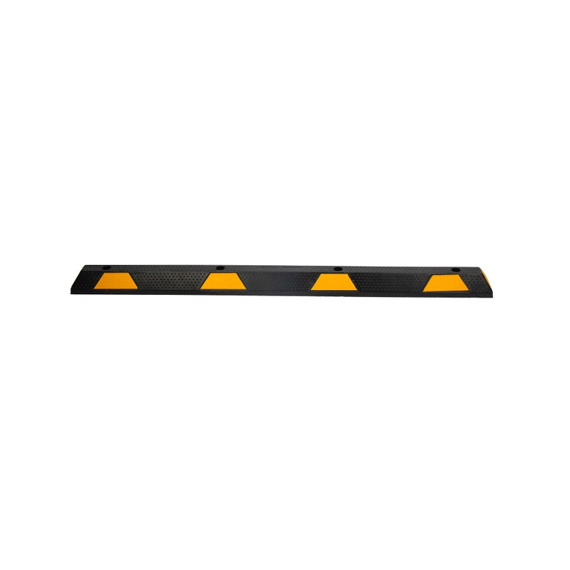 Cảnh báo phản quang cực dài hai bánh 183cm Cảnh báo phản quang cực dài cấp công nghiệp Dừng bánh xe cao su