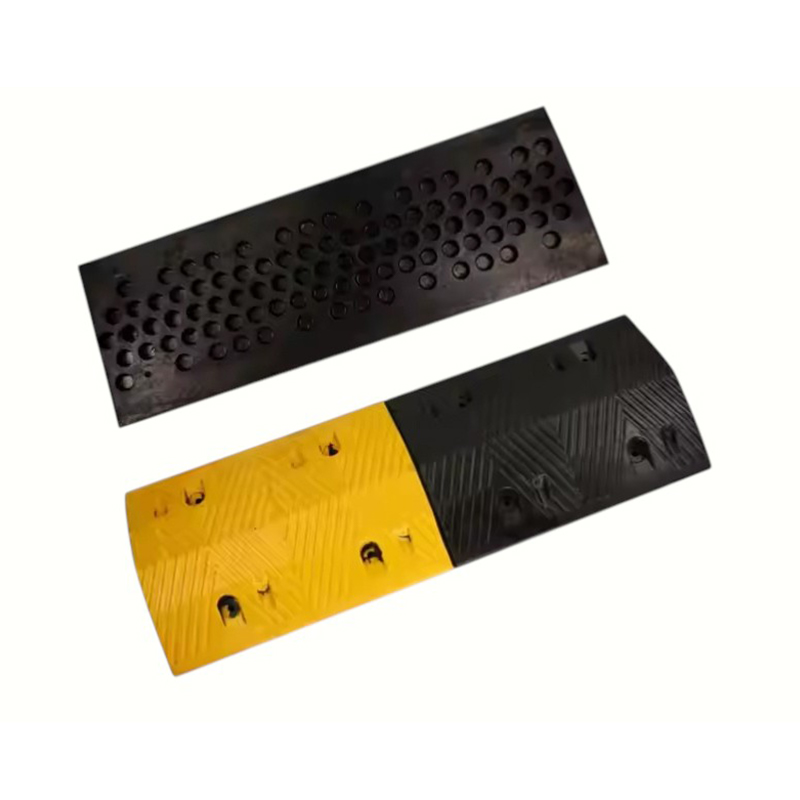 Giảm tốc độ cao su phản quang nén nặng 1 mét