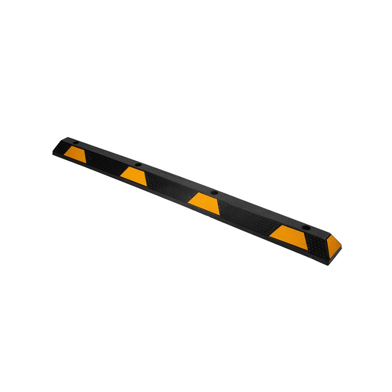 Cảnh báo phản quang cực dài hai bánh 183cm Cảnh báo phản quang cực dài cấp công nghiệp Dừng bánh xe cao su