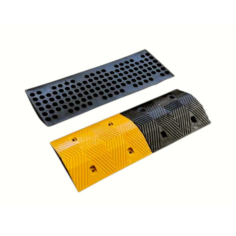 Giảm tốc độ cao su phản quang nén nặng 1 mét