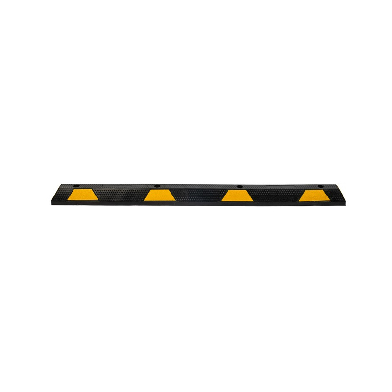 Cảnh báo phản quang cực dài hai bánh 183cm Cảnh báo phản quang cực dài cấp công nghiệp Dừng bánh xe cao su