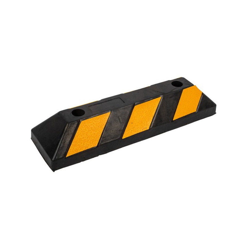 Cảnh báo phản quang cực dài hai bánh 183cm Cảnh báo phản quang cực dài cấp công nghiệp Dừng bánh xe cao su