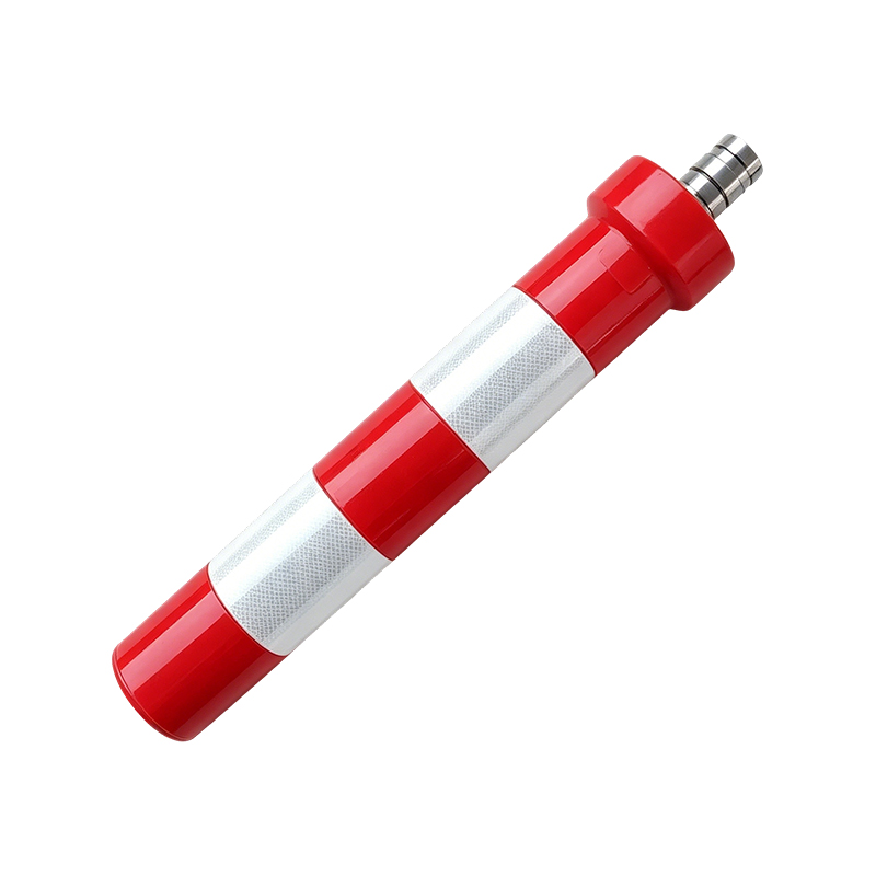 Bollards cảnh báo giao thông TPU có thể tháo rời hạng nặng với đế tháo nhanh có ren