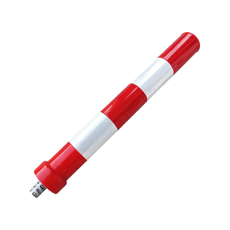 Bollards cảnh báo giao thông TPU có thể tháo rời hạng nặng với đế tháo nhanh có ren
