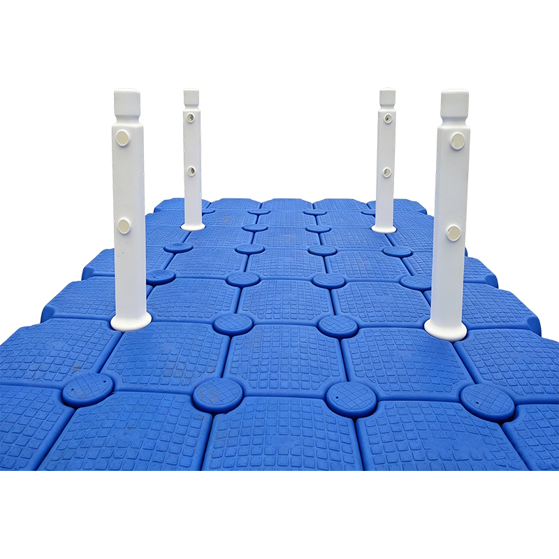 Trụ lan can HDPE cho bến nổi