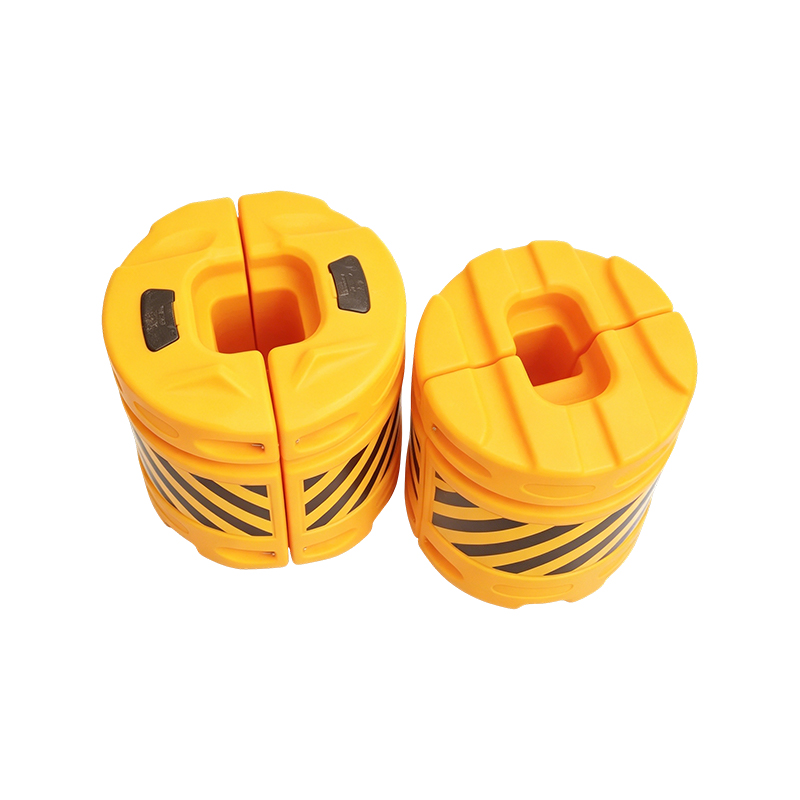 Thùng chống va đập giao thông kết hợp mô-đun HDPE với tấm phản quang