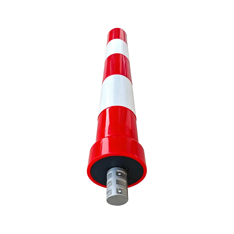 Bollards cảnh báo giao thông TPU có thể tháo rời hạng nặng với đế tháo nhanh có ren