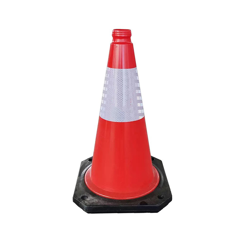 Nón giao thông bằng nhựa HDPE tích hợp có lỗ tay cầm trên cùng