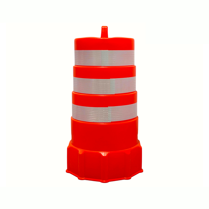Thùng cảnh báo bằng nhựa nặng có đế cao su có trọng lượng
