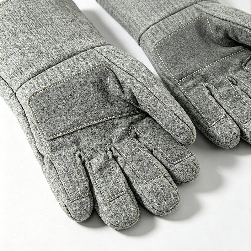 Găng tay sợi carbon Aramid chịu nhiệt độ cao 500°C