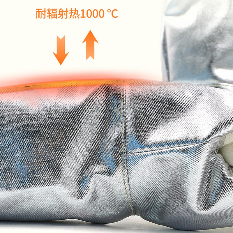 Găng tay an toàn chịu nhiệt lá nhôm 350°C