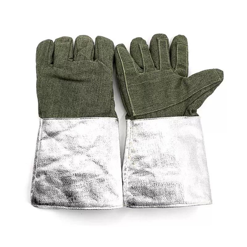 Găng tay sợi carbon Aramid chịu nhiệt bức xạ 1000°C