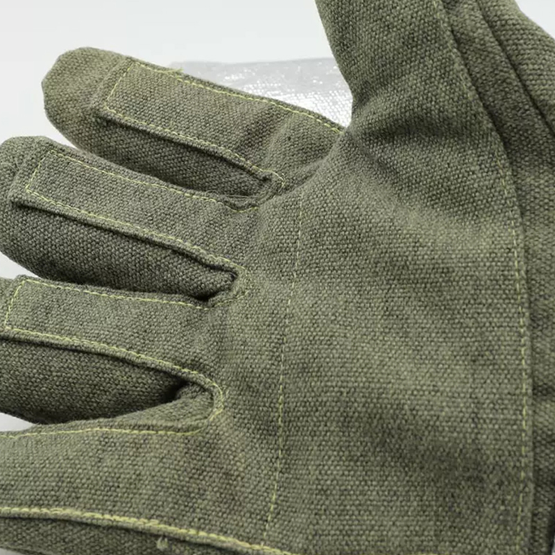 Găng tay sợi carbon Aramid chịu nhiệt bức xạ 1000°C