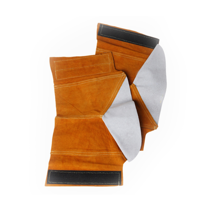 Vỏ bọc chân hàn bằng da bò khâu Kevlar