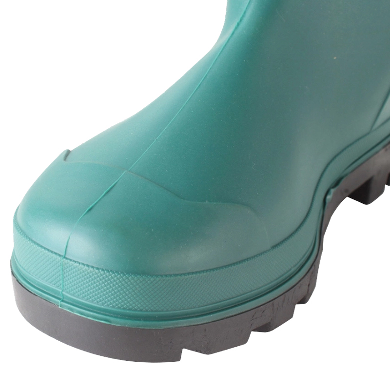 Giày đi mưa PVC công nghiệp màu xanh mờ