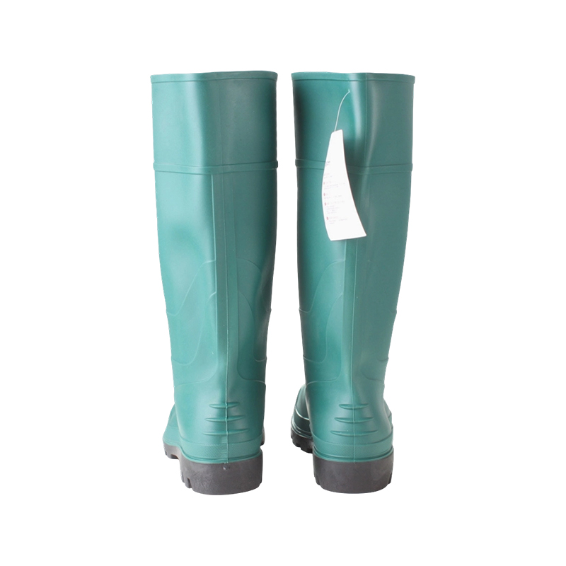 Giày đi mưa PVC công nghiệp màu xanh mờ